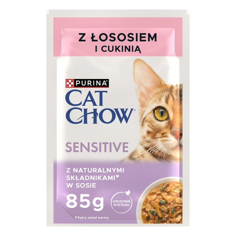 Aliments pour chat Purina Cat Chow Poisson 4 x 85 g