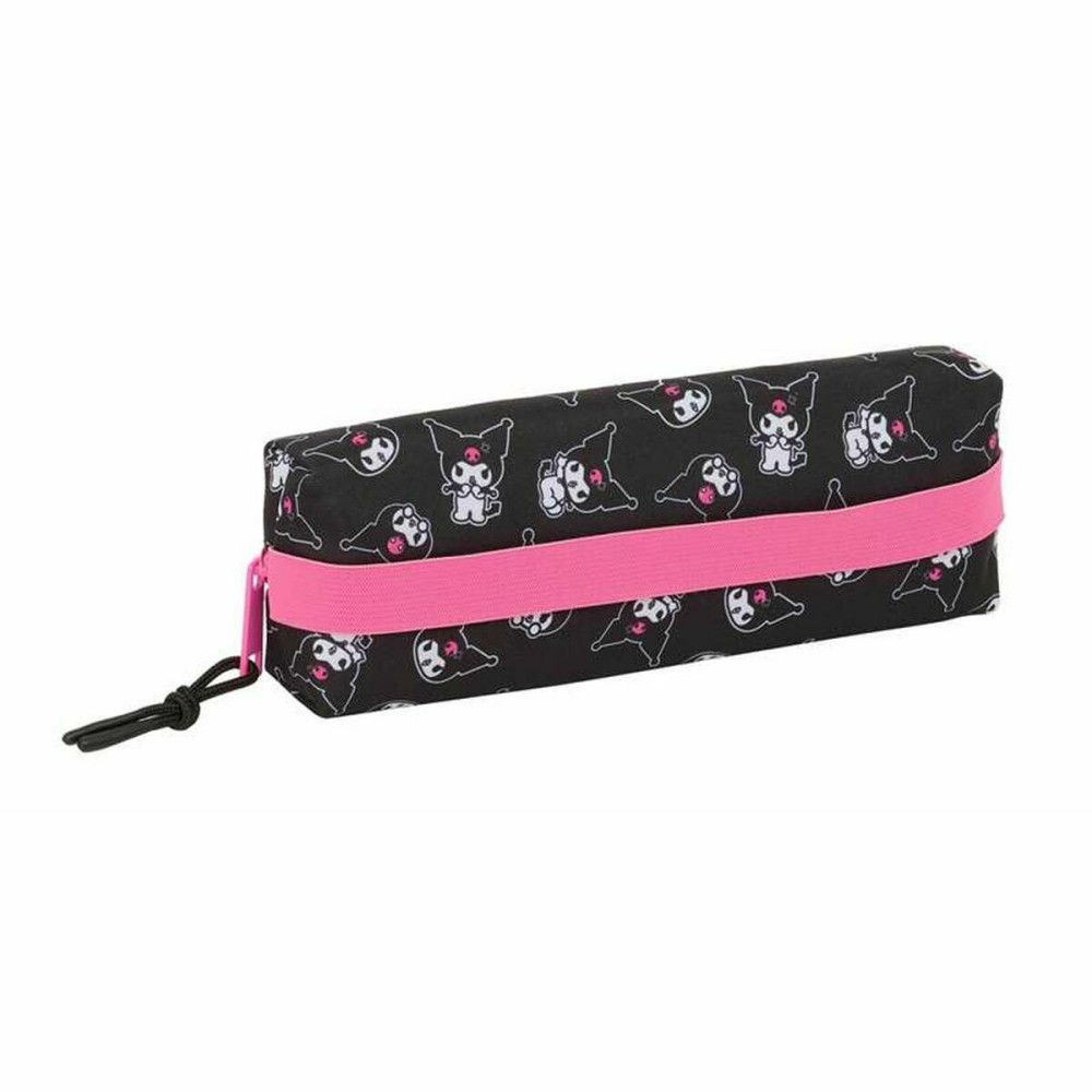 School Case Kuromi Black Fuchsia 22 x 4 x 7 cm