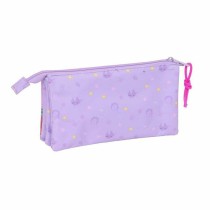Triple Carry-all Unicorn Academy Lilac 22 x 12 x 3 cm