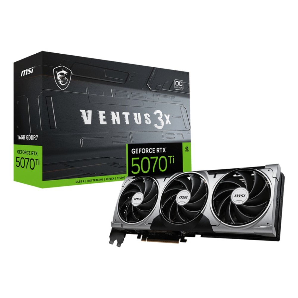 Carte Graphique MSI 912-V531-083 16 GB nvidia geforce rtx 5070 GDDR6X GDDR7
