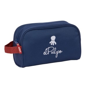 School Toilet Bag El Pulpo Navy Blue 24 x 15 x 10 cm