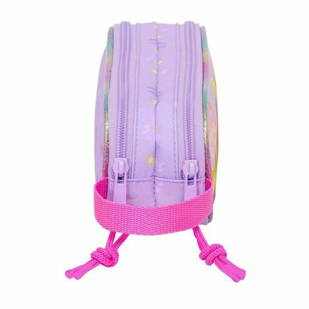 Double Carry-all Unicorn Academy Lilac 21 x 8 x 6 cm