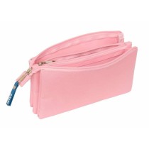 Trousse Fourre-Tout Triple El Pulpo Bleu clair 22 x 12 x 3 cm