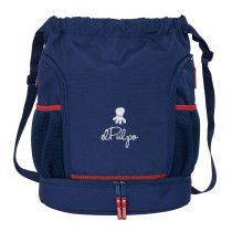 Rucksacktasche mit Bändern El Pulpo Marineblau 35 x 40 x 1 cm