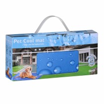 Tapis de Refroidissement pour Animaux de Compagnie Petitto Bleu