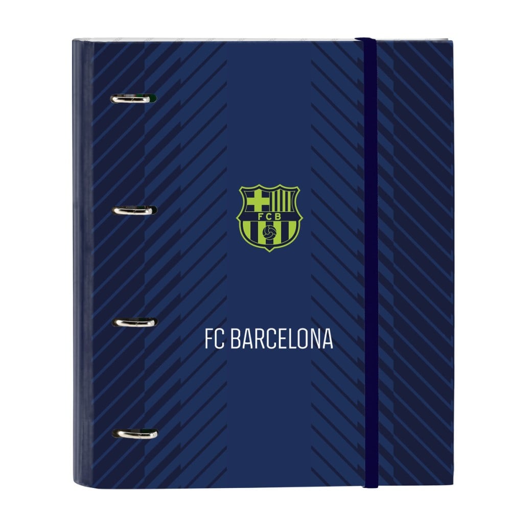Ringbuch F.C. Barcelona Marineblau 27 x 32 x 3.5 cm