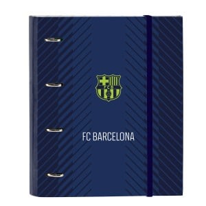 Ringbuch F.C. Barcelona Marineblau 27 x 32 x 3.5 cm