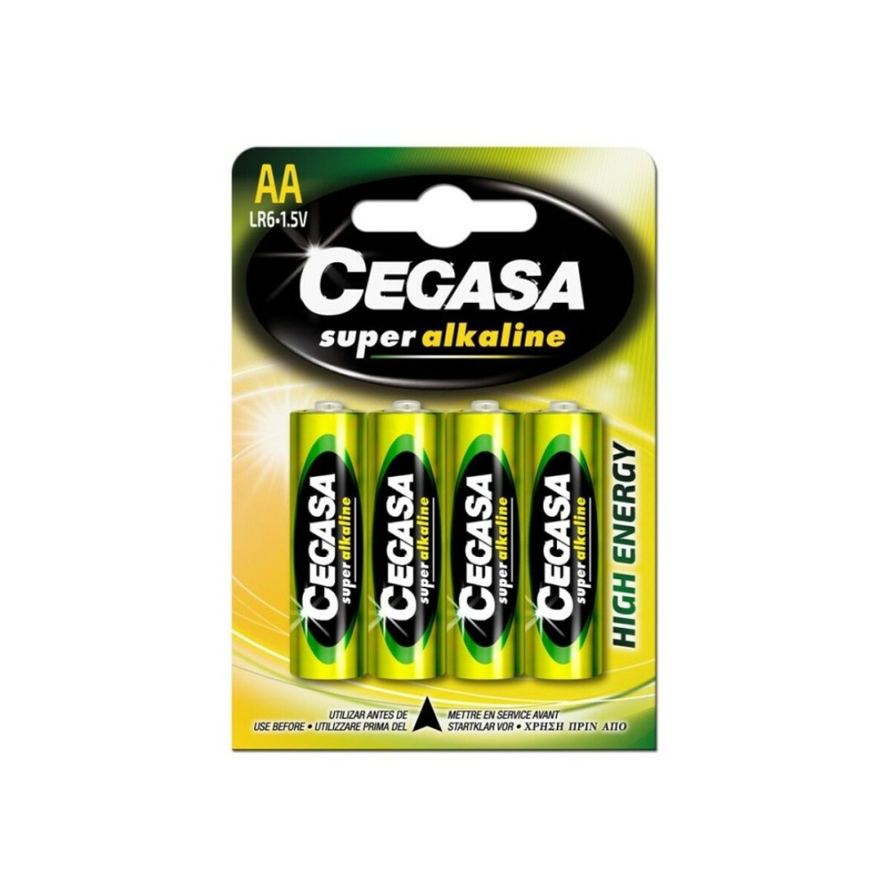 Piles Alcalines Cegasa B.LR6 AA 1,5V (4 uds)