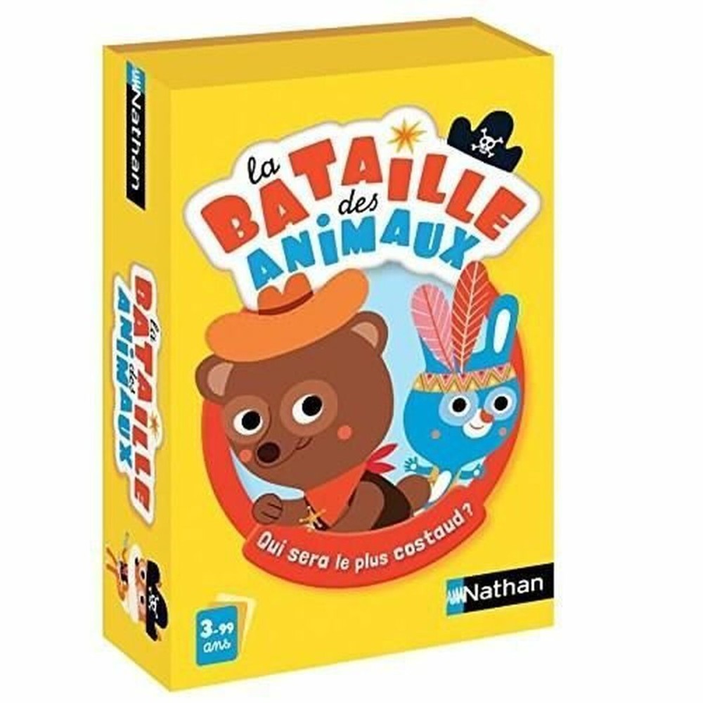 Jeux de cartes Nathan La Batille des animaux