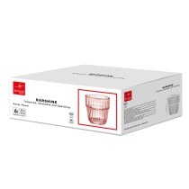Glass for water Bormioli Rocco Barshine Orange Glass 300 ml (6 Units)
