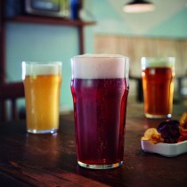 Verre à bière Arcoroc Nonic Transparent verre 340 ml (24 Unités)