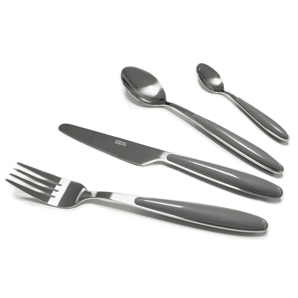 Besteck Pradel essentiel Colorfull Grau Metall 20 Stücke