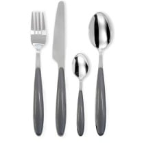 Cutlery Pradel essentiel Colorfull Grey Metal 20 Pieces