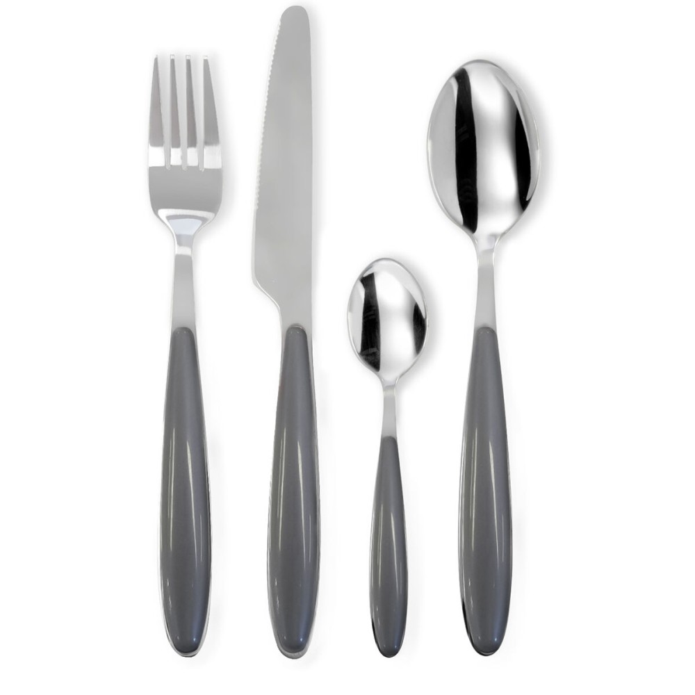 Cutlery Pradel essentiel Colorfull Grey Metal 20 Pieces