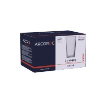 Trinkglas Arcoroc Conique Durchsichtig Glas 640 ml (6 Stück)