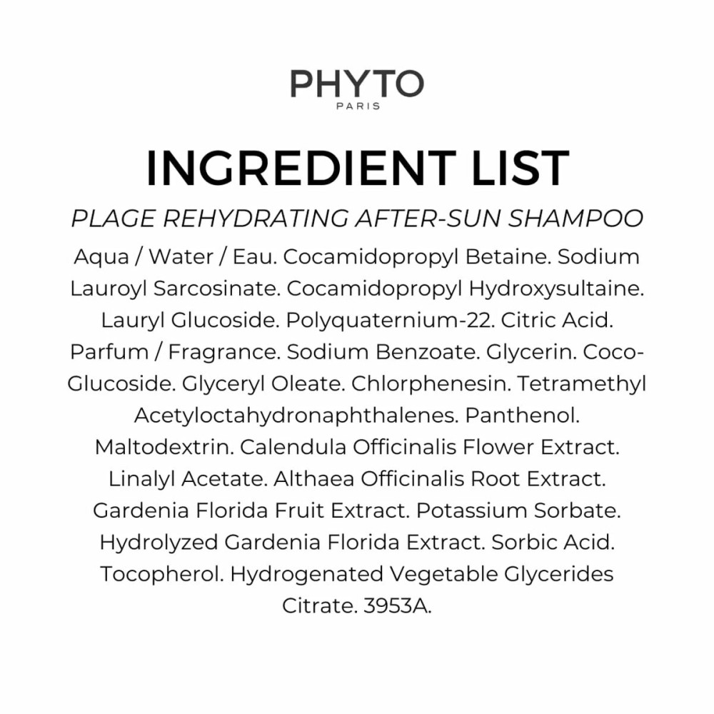 Shampooing Phyto Paris PLAGE