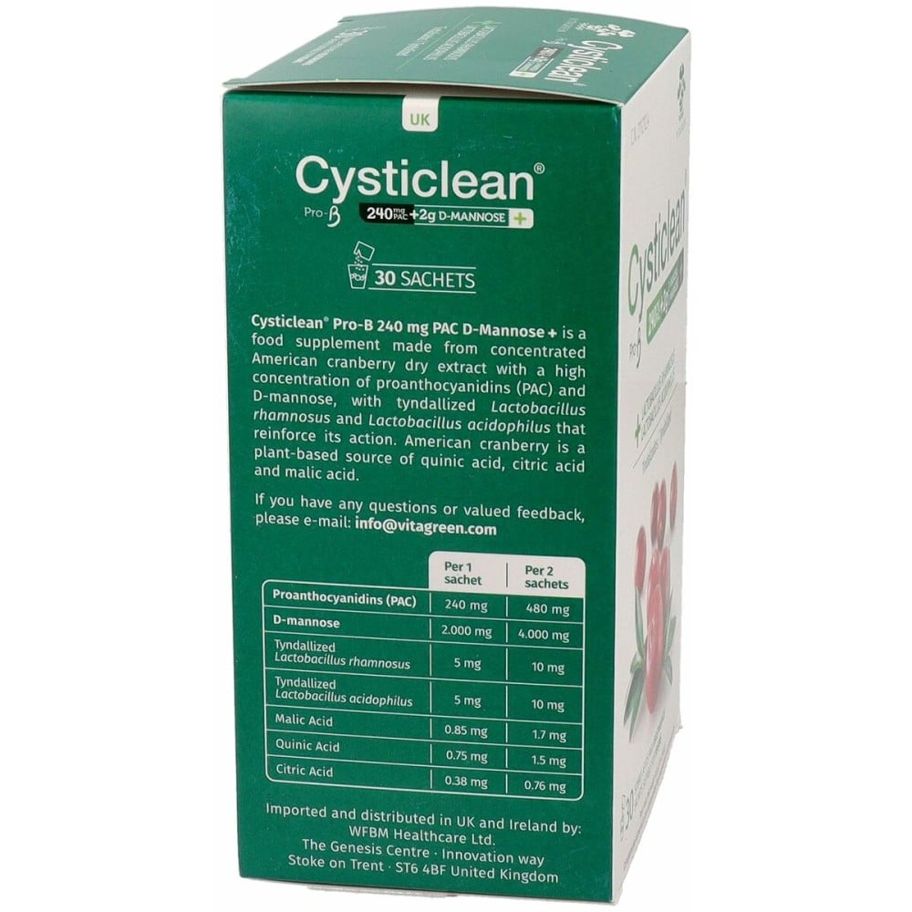 Vitamin C CYSTICLEAN CYSTICLEAN PROB 30 Stück