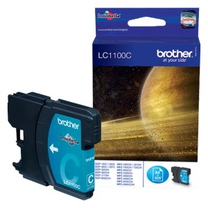 Cartouche d'encre originale Brother LC-1100C Cyan