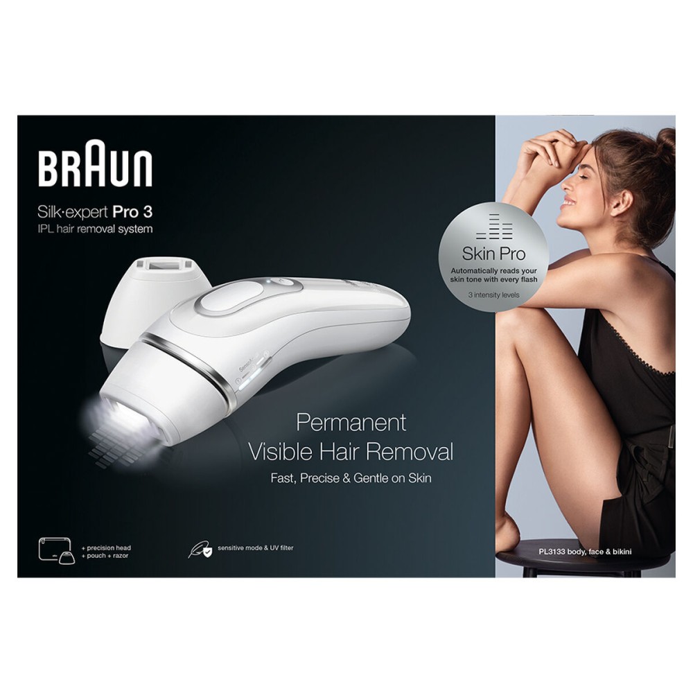 Electric IPL Hair Remover Braun Silk expert Pro 3 PL3133
