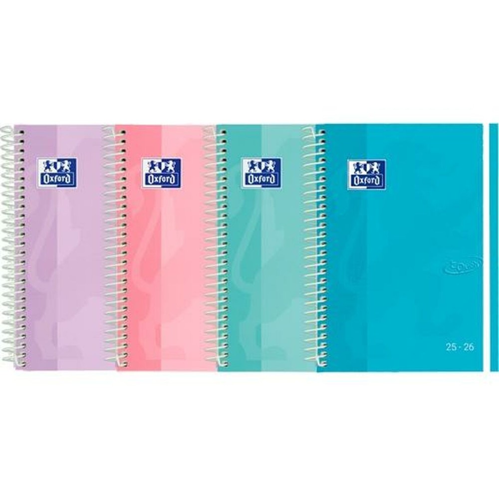 Agenda Oxford TOUCH 1/4 15 x 21 cm 2025-2026 (10 Unités)