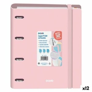 Ringbuch DOHE Rosa A4 (12 Stück)