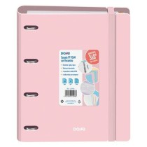 Ring binder DOHE Pink A4 (12 Units)