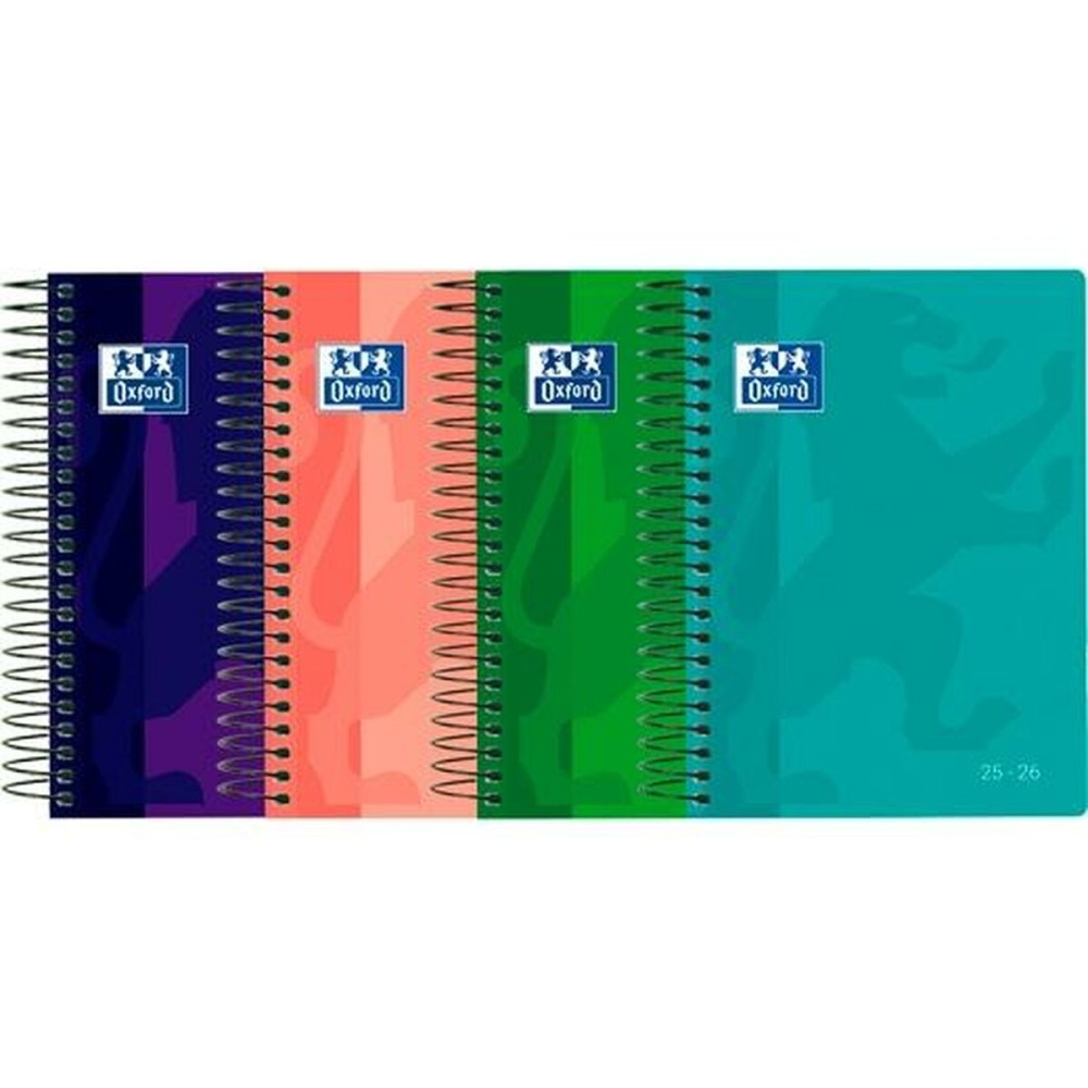 Agenda Oxford SCHOOL 1/8 12 x 18 cm 2025-2026 (8 Unités)
