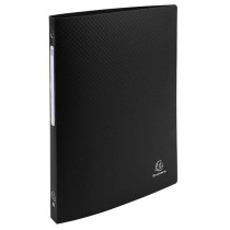 Reliure à anneaux Exacompta Noir A4 (20 Unités) (4 Unités)