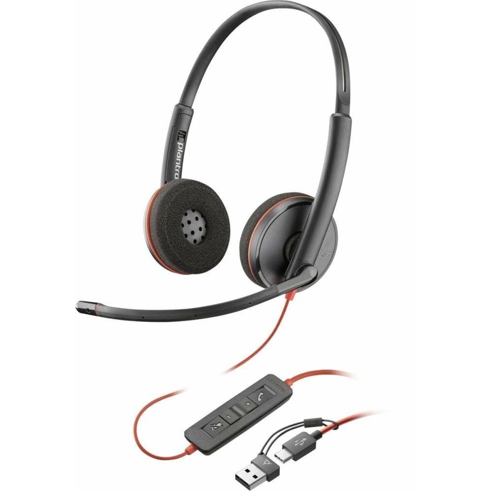 Câble USB Poly 93S87AA Noir Rouge
