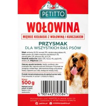 Dog Snack Petitto Beef 500 g