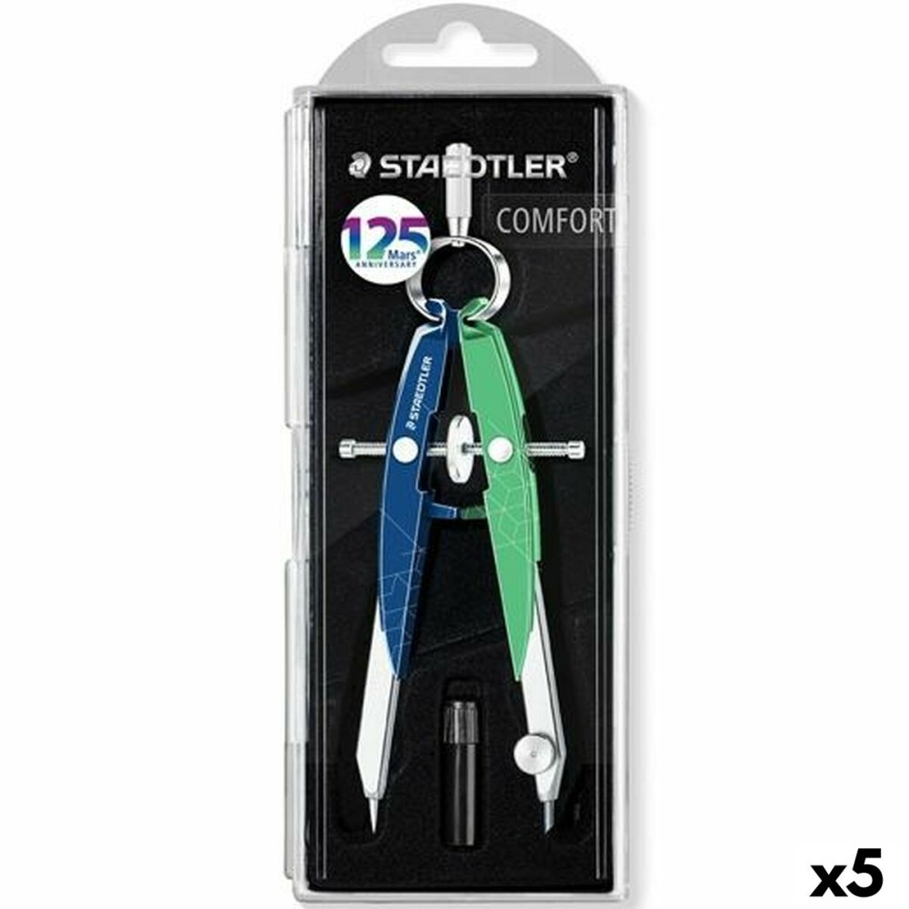 Kompass Staedtler MARS Blau grün (5 Stück)