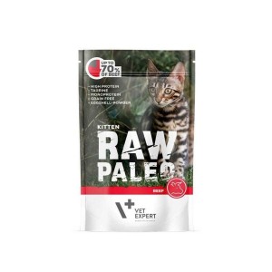 Aliments pour chat VETEXPERT Kitten Cat Beef Viande de bœuf 100 g