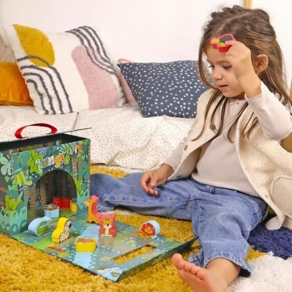 Jouet Educatif Planete bois jungle