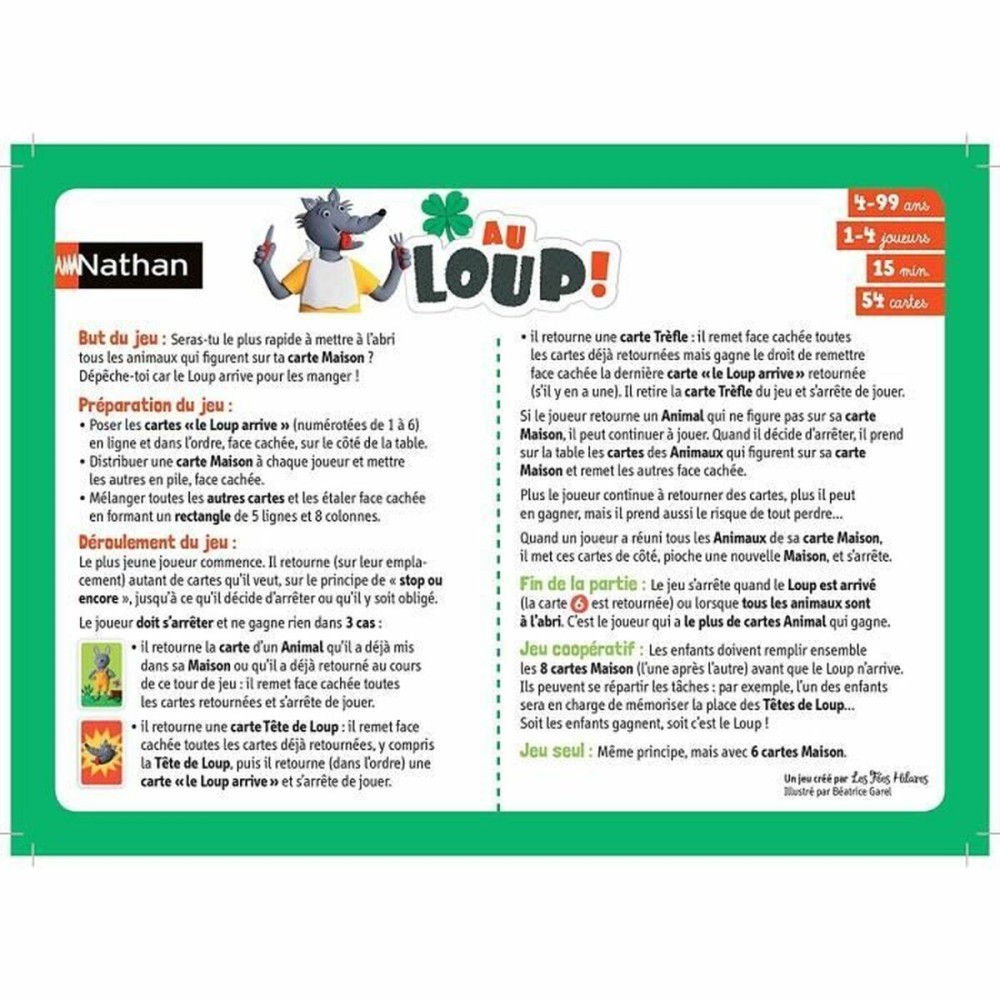 Memory Game Nathan Au Loup