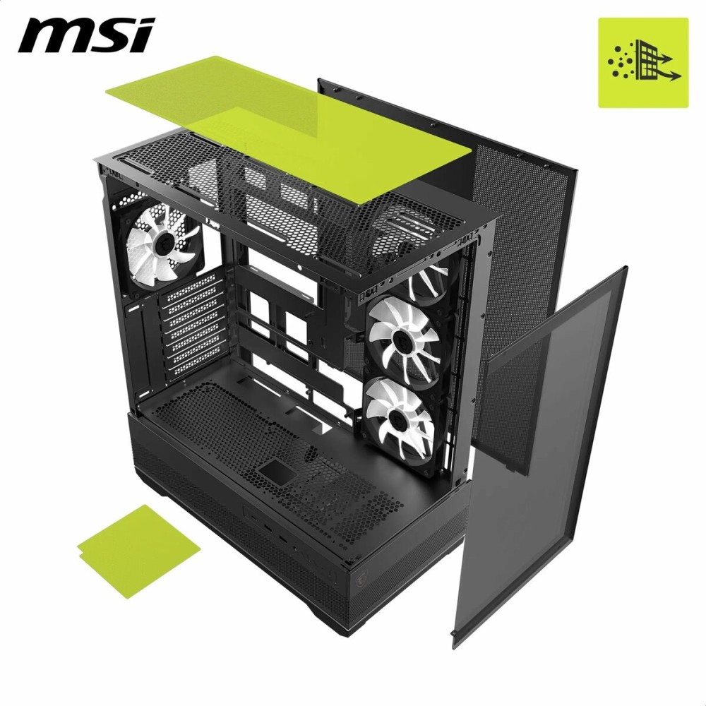 ATX Semi-Tower Gehäuse MSI 306-7G28R21-JA4 Schwarz