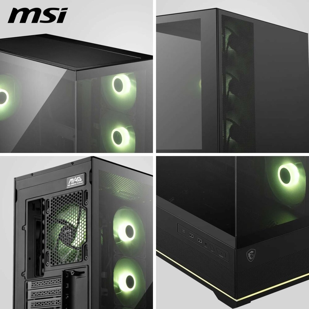 ATX Semi-Tower Gehäuse MSI 306-7G28R21-JA4 Schwarz