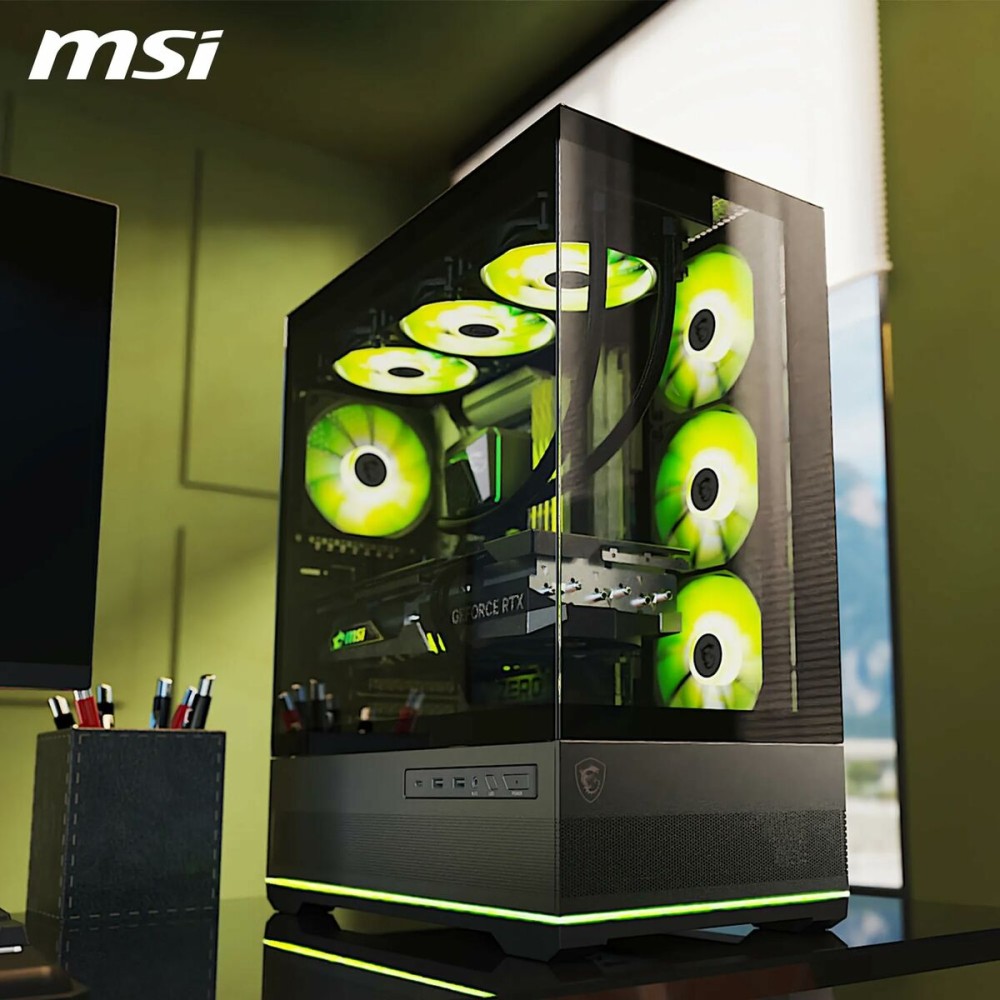 ATX Semi-Tower Gehäuse MSI 306-7G28R21-JA4 Schwarz