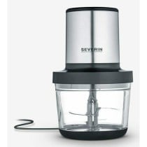 batteur hachoir Severin KM 3867 Noir Argenté Plastique 400 W 1 L
