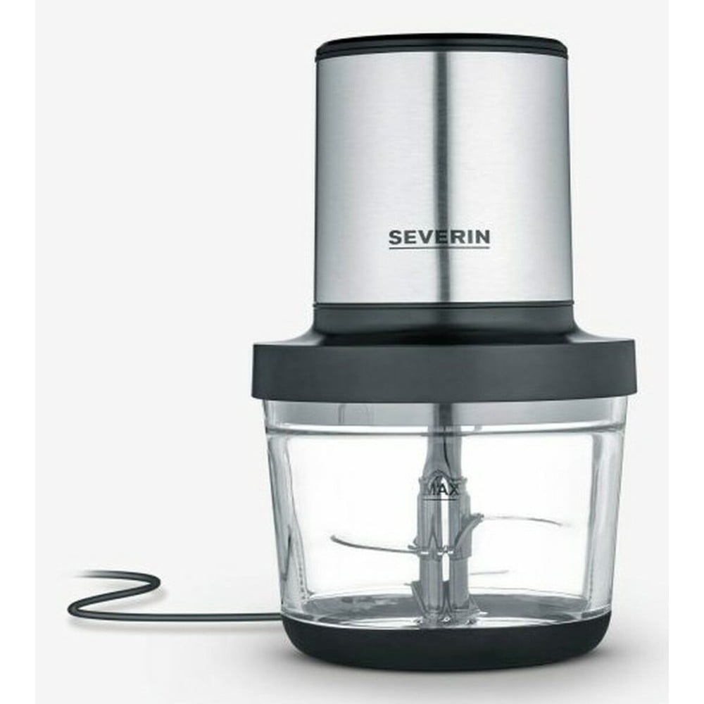 batteur hachoir Severin KM 3867 Noir Argenté Plastique 400 W 1 L