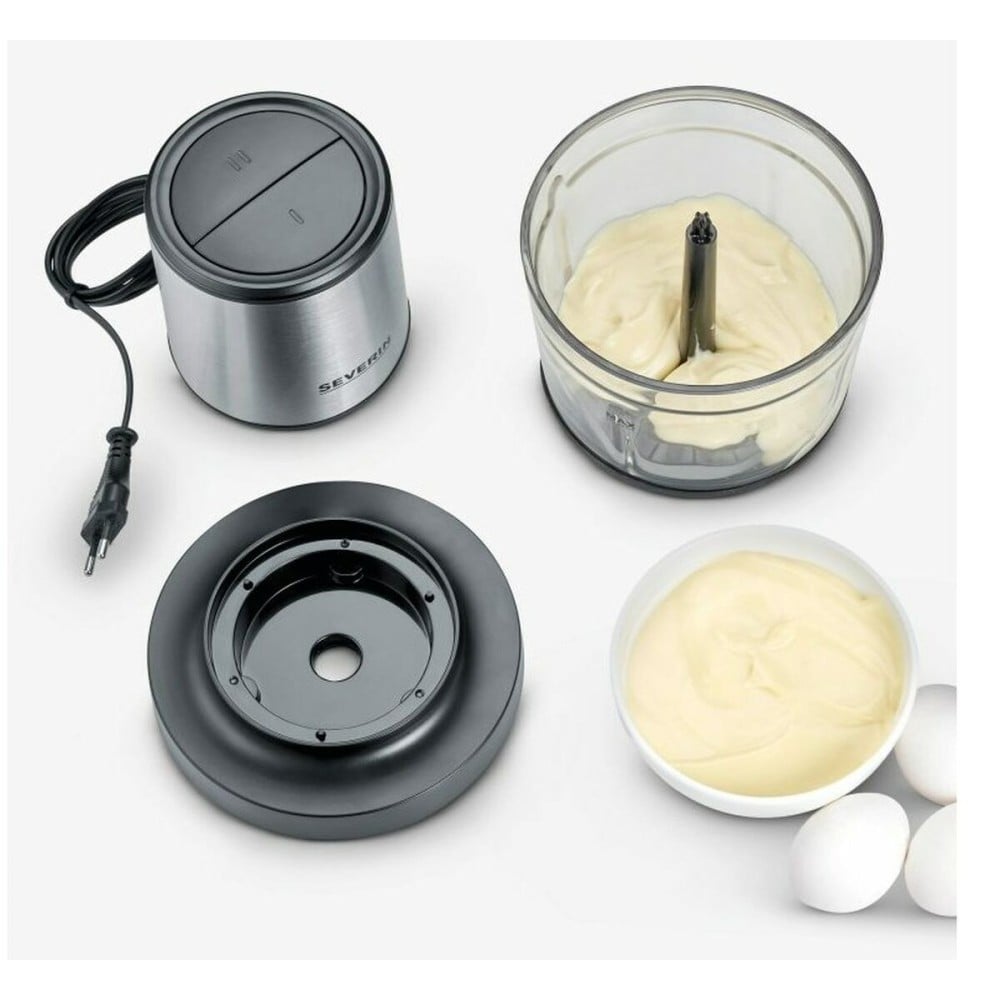 Stick Blender Severin KM 3867 Black Silver Plastic 400 W 1 L