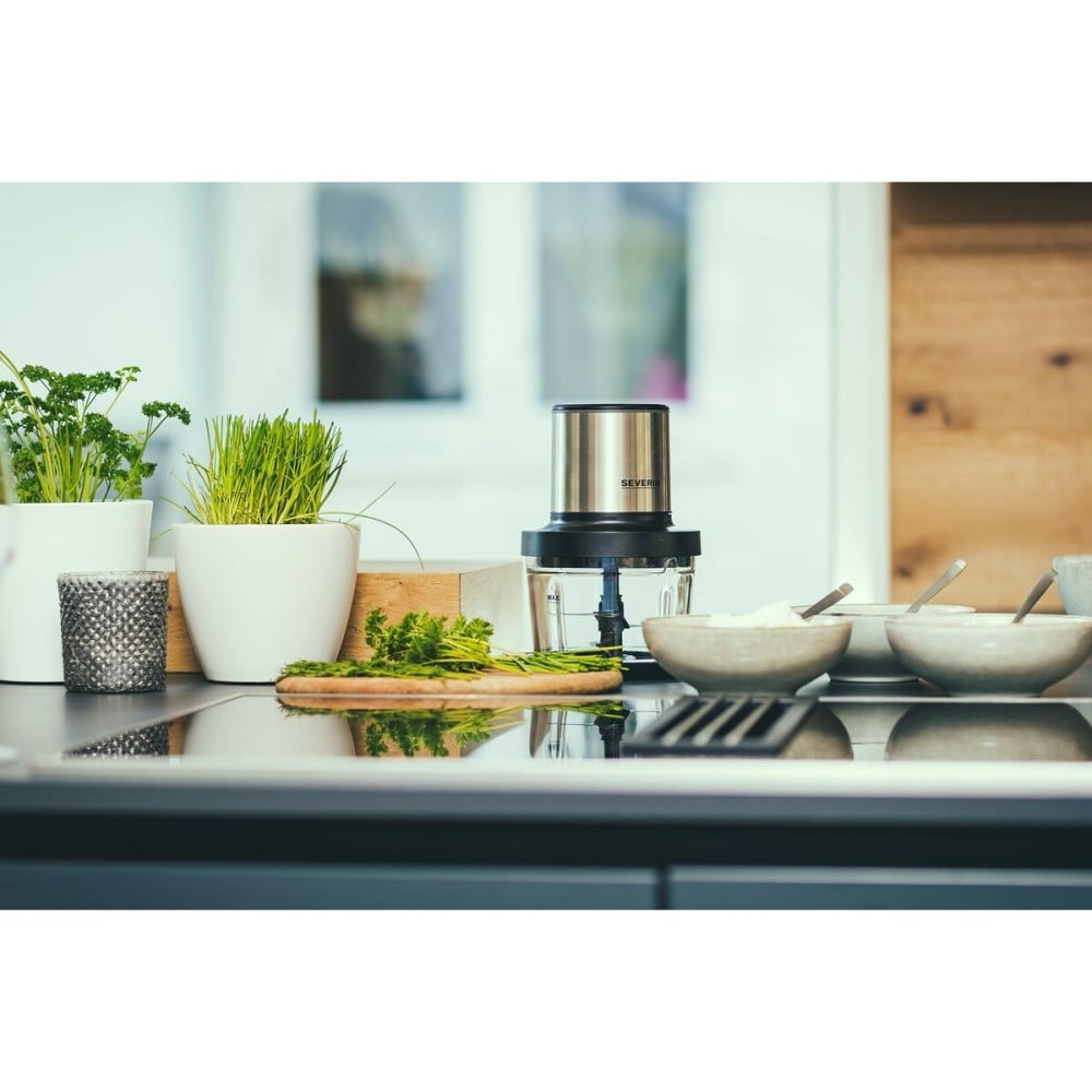 Stick Blender Severin KM 3867 Black Silver Plastic 400 W 1 L