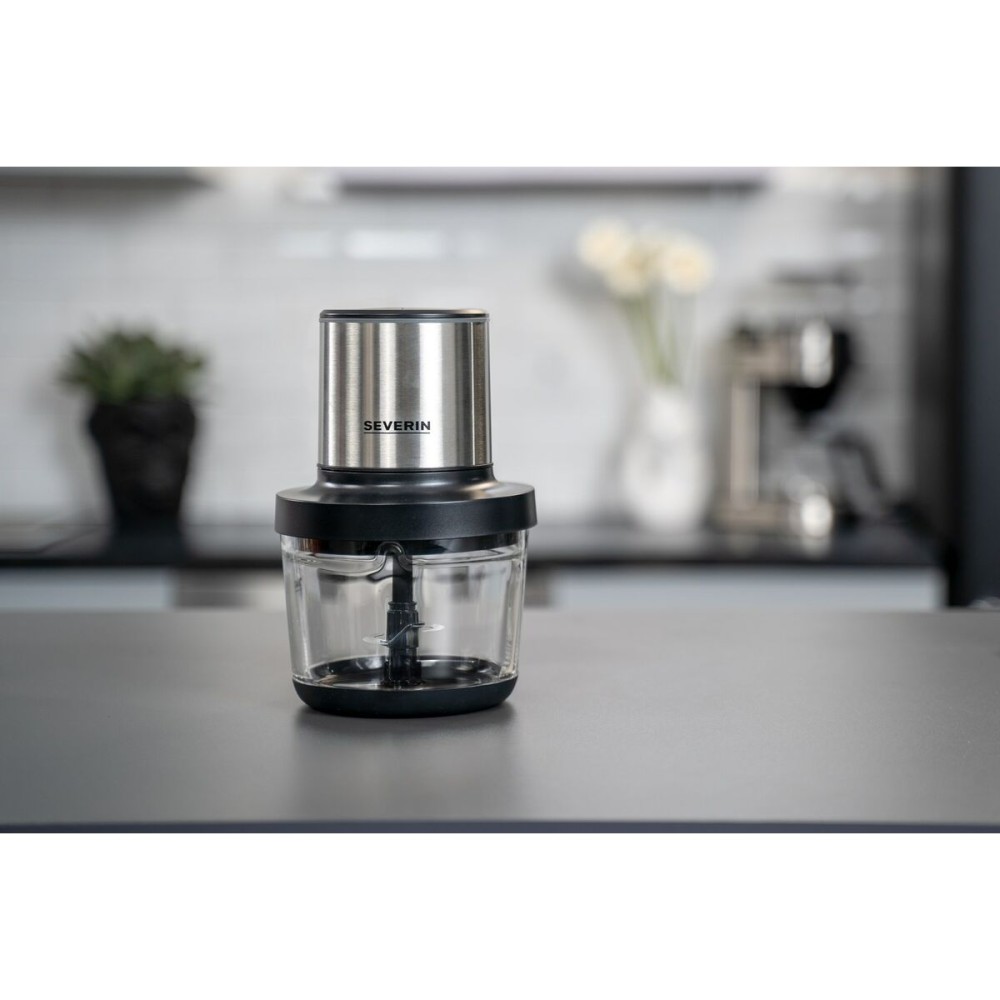 Stick Blender Severin KM 3867 Black Silver Plastic 400 W 1 L