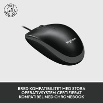 Mouse Logitech 910-006652 Schwarz 1000 dpi