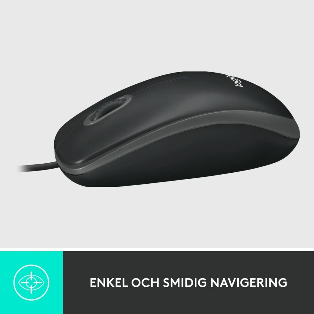 Mouse Logitech 910-006652 Schwarz 1000 dpi