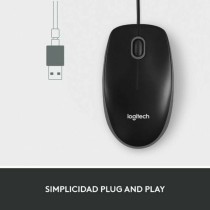 Mouse Logitech 910-006652 Schwarz 1000 dpi