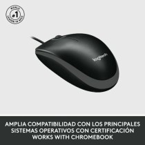 Mouse Logitech 910-006652 Schwarz 1000 dpi