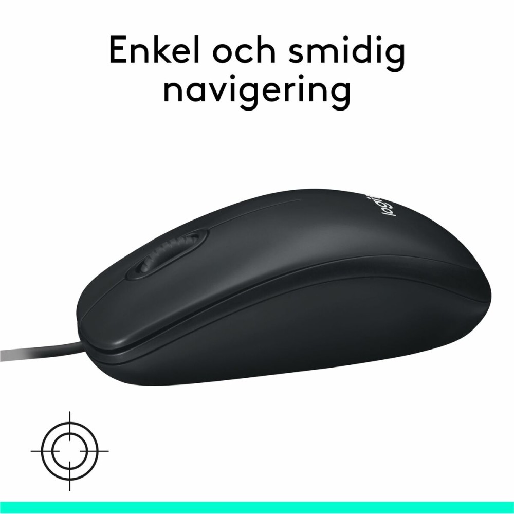 Mouse Logitech 910-006652 Schwarz 1000 dpi