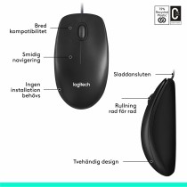 Mouse Logitech 910-006652 Schwarz 1000 dpi