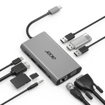 Hub USB Acer HP.DSCAB.002 Silberfarben