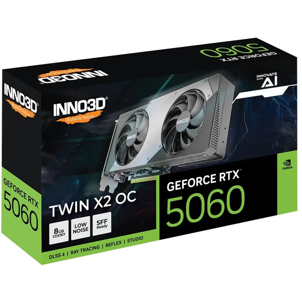 Grafikkarte INNO3D N50602-08D7X-195070N GEFORCE RTX 5060 8 GB